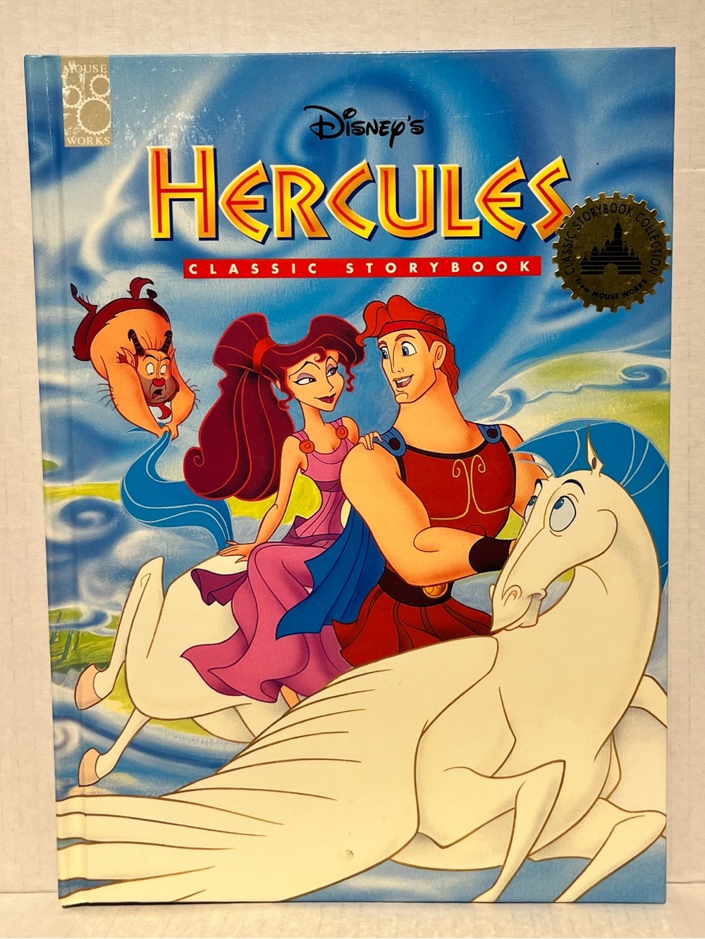 Vintage Hardcover edition of  Disney's Hercules, Mouse Works Series.